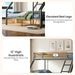 Twin XL Over Queen IndustrialGrade Bunk BedStructure