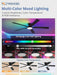 Smart Ceiling Fan Wireless App Control Matte Black Indoor
