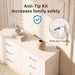 6 Drawers Dresser for Bedroom, Modern Chest of Drawers Organizer