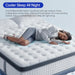 Queen Size Mattress, 12 Inch Hybrid Mattress in a Box, Gel Memory Foam, Individually Wrapped Pocket Coils Innerspring, Pressure Relief, Medium Firm (12 INCH, Queen (New))