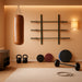 Home Gym Mirror 48"X24" 3PCS, Wall Mounted Frameless Tempered Glass Mirror