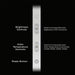 Edge 2.0 LED Desk Lamp | Dimmable Home Office Desk Light with USB Charging Port & Strong Swing Arm | Adjustable Color Temperature and Brightness | Circle Webcam Light - White