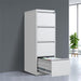 4 Drawer File Cabinet with Lock Steel Vertical Filing Cabinet