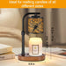 Candle Warmer Lamp with Timer, Electric Candle Lamp Warmer Birthday for Mom Women Home Bedroom Decor Wax Melt Warmer for Scented Wax with Jar Candles (Dragonfly)