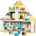 DUPLO Town Modular Playhouse 10929 Dollhouse with Furniture and a Family, Great Educational Toy for Toddlers (130 Pieces), Multicolor