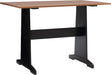 Black and Pecan Breakfast Dining Set Ardmore Nook