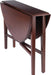 Expandable Collapsible Double Leaf Dining Table Compact