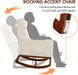 Rocking Recliner Chair with Side Pocket