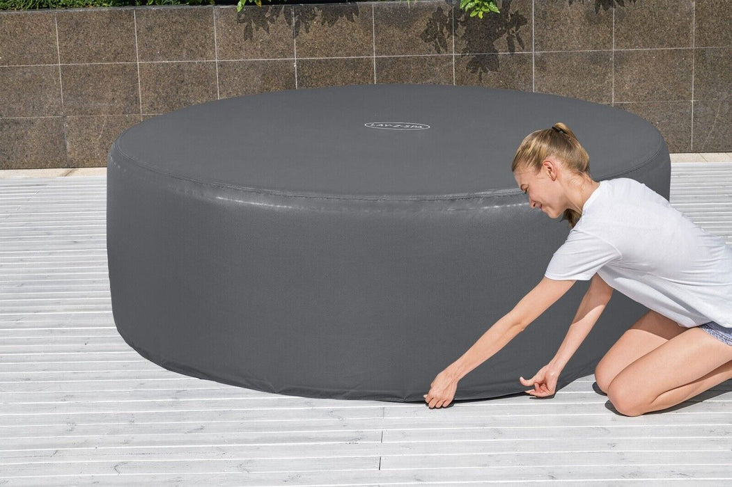 Lay-Z-Spa round Thermal Hot Tub Cover - 216Cm - Monaco, Santorini & St Moritz