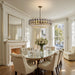 31.5 Inch Handcrafted Baroque Style Crystal Chandelier