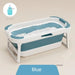 Modern Foldable Bathtub for Adult Thicken Plastic Bathroom Hot Tub Bath Barrel Full Body Shower Basin Apartment Portable Bathtub