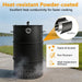Charcoal Smoker Grill, 20" Barrel Smoker, Outdoor Barbecue Grill, Ideal for BBQ, Party, Backyard, Patio, Cooking, Heavy Duty round Grill, Vertical Smoker