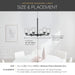 Winslow 19.75 Inch Brushed Nickel Chandelier Lighting