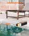 Aluminum Patio Chaise Lounge Chair Outdoor,Grey