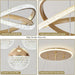 Gold Chandeliers Pendant Light Dimmable Three Color