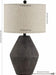SAFAVIEH Ersta Table Lamp, 26.5" Modern Brown TBL4367A