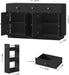 Buffet Cabinet with Storage, 54.7" Large Kitchen Storage Cabinet