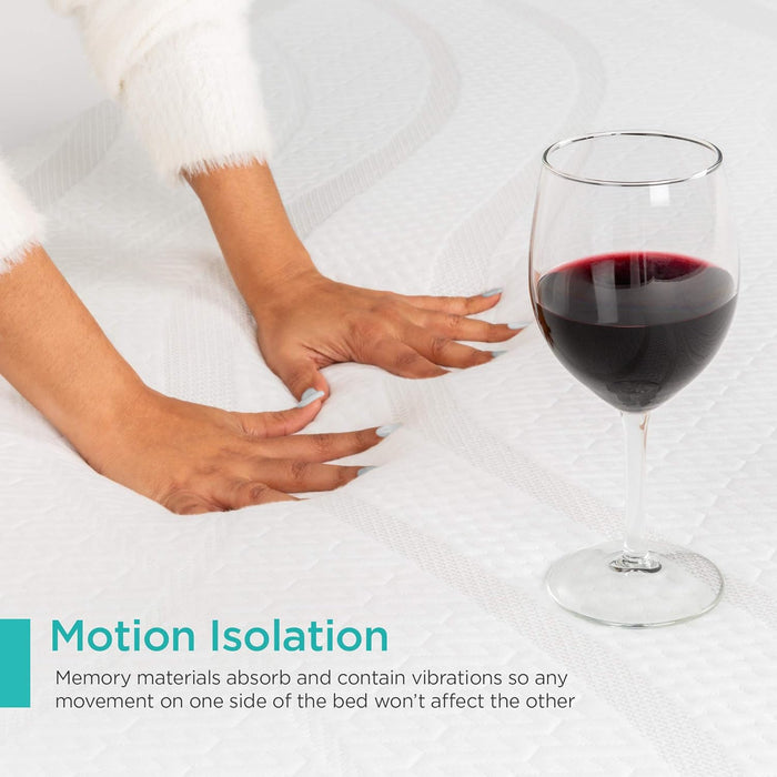 Full Size Charcoal Memory Foam Mattress TripleLayer