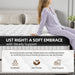 14 Inch Queen Hybrid Mattress - Medium Firm Memory Foam and Pocket Spring Bed in a Box - Cooling Gel for Pressure Relief, Certified Motion Isolation, Fiberglass Free Mattress for Queen Bed