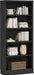 5-Tier Standard Bookshelf, Adjustable Shelves, 72.5"