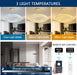 23.6'' Modern LED Ring Pendant Light Dimmable Crystal Chandelier for Dining Room Living Room Bedroom Gold