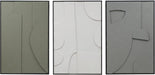 ThreeDimensional Sandstone Wall Art With Black Frame