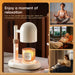 Candle Warmer Lamp with Timer Adjustable Height Flameless Aromatherapy Wax Melter, Cool-Touch Safe Night Light for Home Ambience