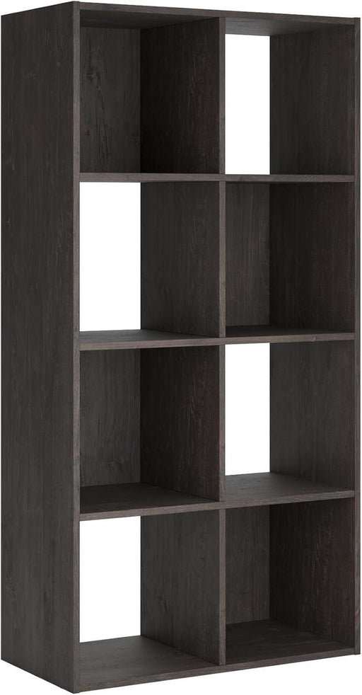 Piperton 8 Cube Storage Organizer or Bookcase, Charcoal