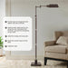 Bronze Height Adjustable Color Temperature Floor Lamp