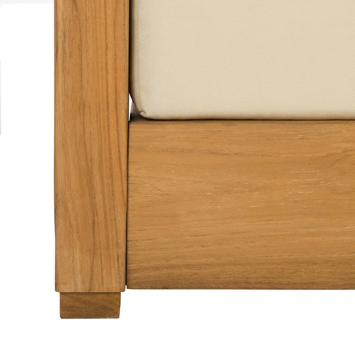 Melrose 5 - Piece Teak Sofa Seating Group with Cushions