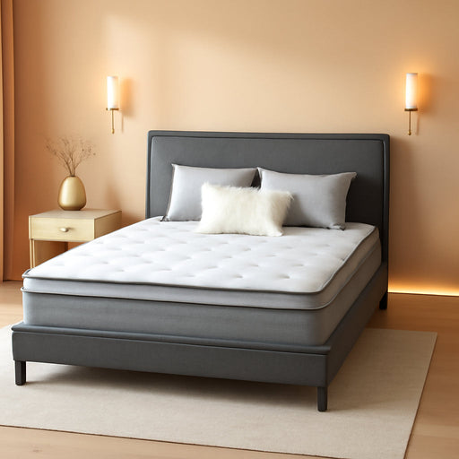10 Inch Queen Size Mattress in a Box, Pocket Spring Queen Bed Mattress Soft Comfort, 60X80 Inch Queen Mattress