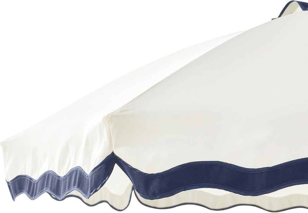 6FT Patio Beach Umbrella, UPF 50+ Sun Shade, Adjustable Tilt