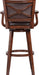 Broadmoor Swivel Extra Tall Barstool, 50-Inch, Cappuccino