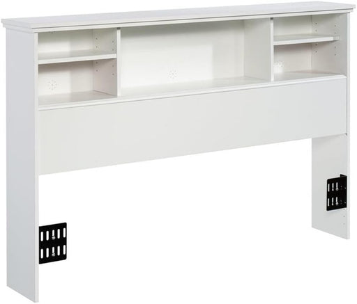 Transitional Engineered Wood Full-Queen Headboard in White