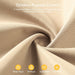 10X12Ft Hardtop Outdoor Gazebo Curtain Netting SandBeige