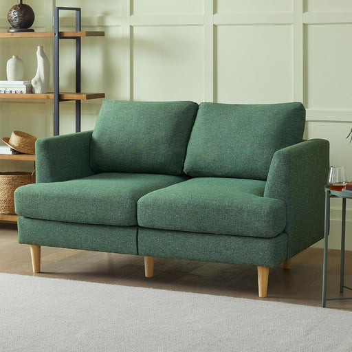 Modern Green Loveseat for Small Spaces