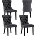 Dining Chairs Set of 4, Upholstered High-End Tufted Dining Room Chair