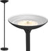 Torchiere Led Floor Lamp 70InchTall Dimmable Black