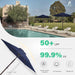 7.5 Ft Outdoor Patio Umbrella, Table Umbrella, Navy