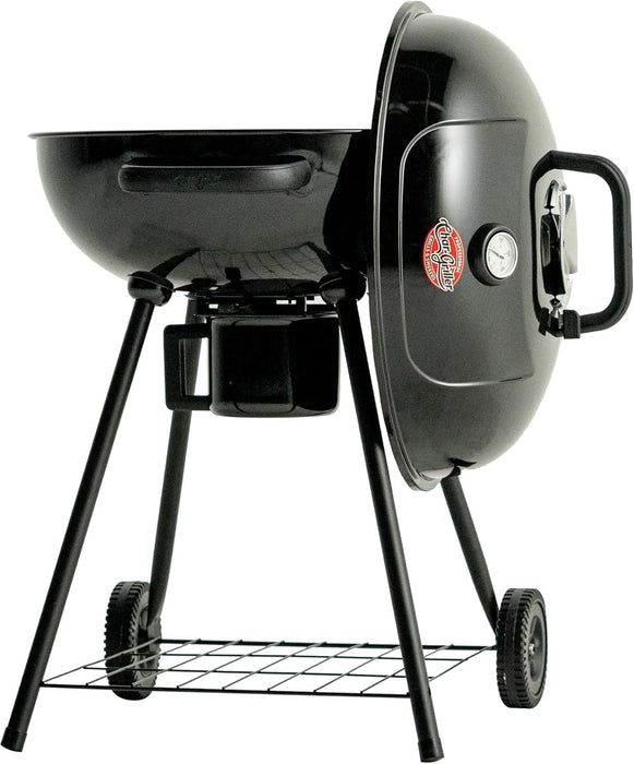 CG30040725 22-Inch Kettle Charcoal Grill and Smoker - Steel, Black - 363 Sq. In. Cooking Area