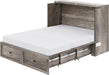 FullSize Murphy Bed Cabinet With Premium MemoryFoam