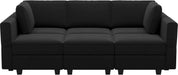 Modular Sectional Sofa Velvet Couch with Chaise