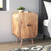 Lamese Solid Wood Accent Cabinet
