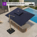 Patio Umbrella Base 35.8'' × 34.6'' Water & Sand Filled HLR90