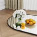 34"X76" Large Mirror Full Length,Nano Glass Oversized Floor Mirror, Arched Full Length Mirrors,Large Standing Mirror,Black Arched Mirrors