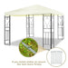 10 X 10 Feet Patio Gazebo Canopy Tent Garden Shelter