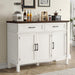 48-Inch Farmhouse Style Sideboard With Storage Drawers