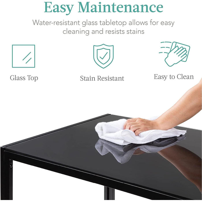 5-Piece Kitchen Dining Table Set for Dining Room