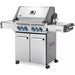 Prestige 500 6-Burner Propane Gas Grill in Stainless Steel with Infrared Side and Rear Burners