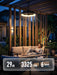 Indoor & Outdoor Ceiling Fans for Patios with Rgb Light,3-Way Installation
